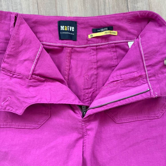 Maeve by Anthro The Colette Crop Wide Leg Pants - Picture 3 of 6